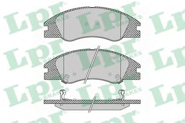 Тормозные колодки LPR 05P1349