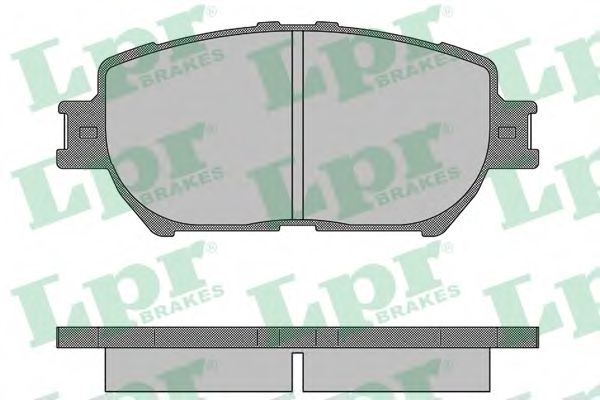 Тормозные колодки LPR 05P1361
