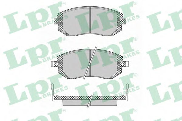 Тормозные колодки LPR 05P1363