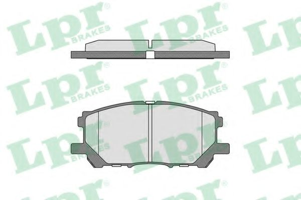 Тормозные колодки LPR 05P1368