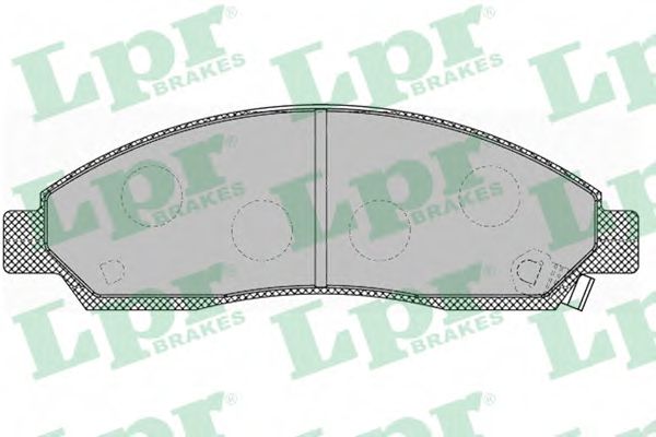 Тормозные колодки LPR 05P1372