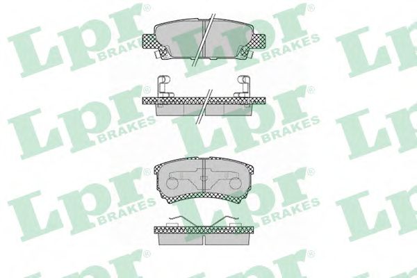 Тормозные колодки LPR 05P1373