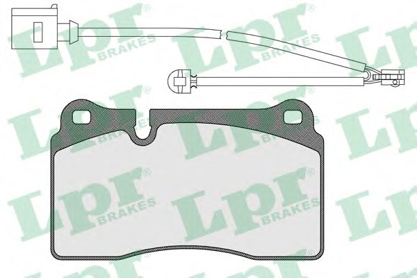 Тормозные колодки LPR 05P1376A