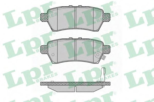 Тормозные колодки LPR 05P1377