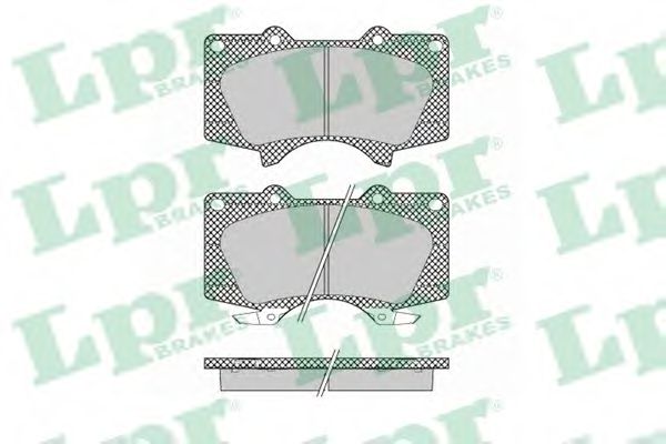 Тормозные колодки LPR 05P1379