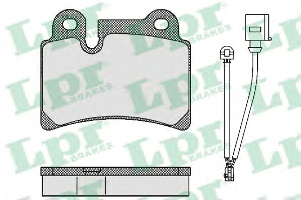 Тормозные колодки LPR 05P1380