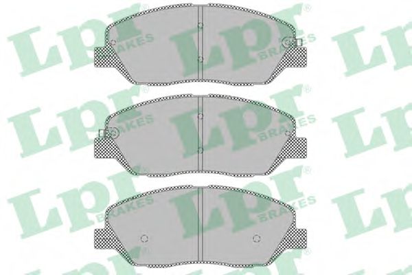 Тормозные колодки LPR 05P1382