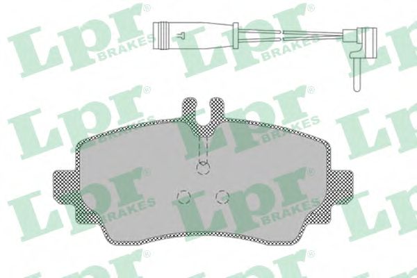 Тормозные колодки LPR 05P1387