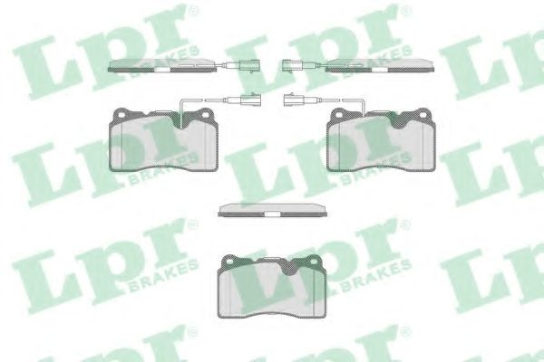 Тормозные колодки LPR 05P1393