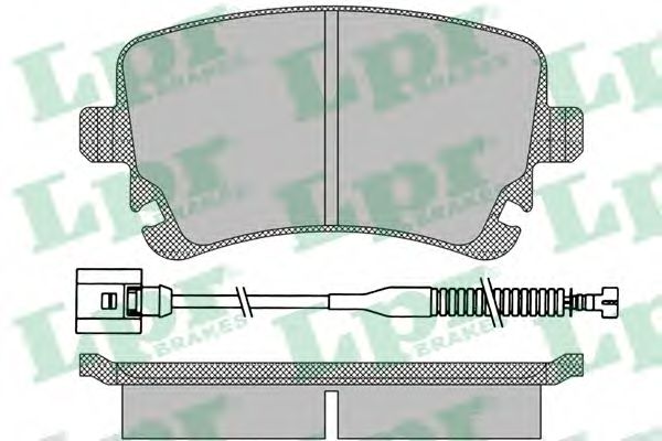 Тормозные колодки LPR 05P1398A