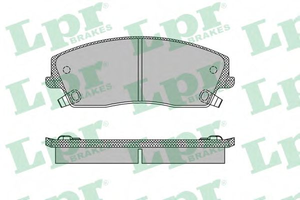 Тормозные колодки LPR 05P1399