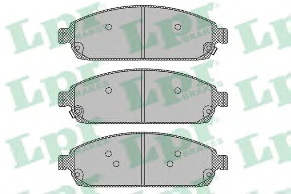 Тормозные колодки LPR 05P1403
