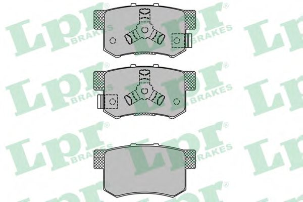 Тормозные колодки LPR 05P1404