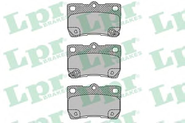 Тормозные колодки LPR 05P1407