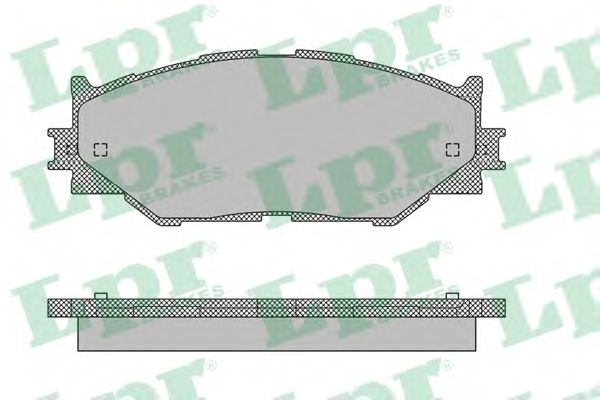 Тормозные колодки LPR 05P1412