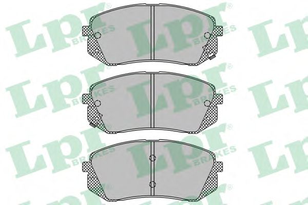 Тормозные колодки LPR 05P1415