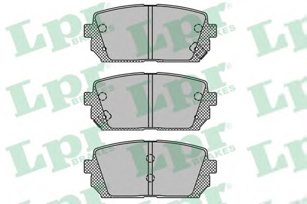 Тормозные колодки LPR 05P1416