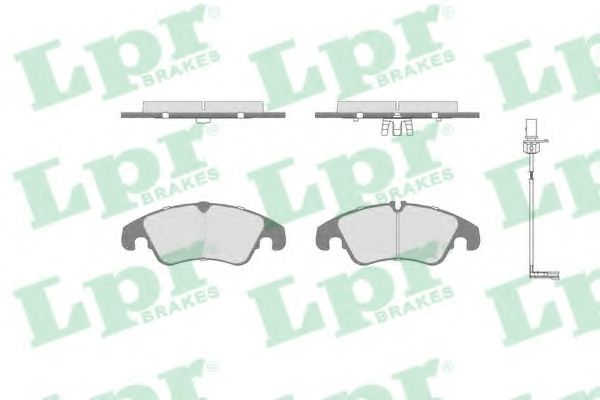 Тормозные колодки LPR 05P1420A