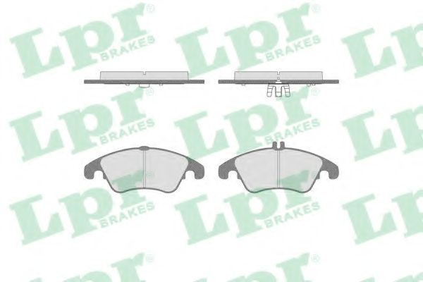 Тормозные колодки LPR 05P1421