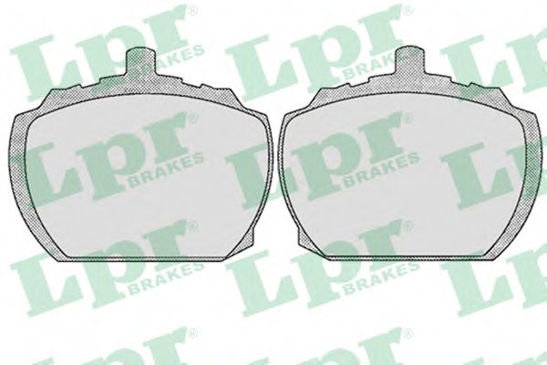Тормозные колодки LPR 05P143