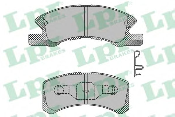 Тормозные колодки LPR 05P1443