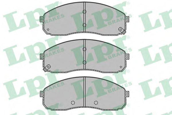 Тормозные колодки LPR 05P1444