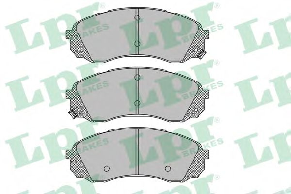 Тормозные колодки LPR 05P1451
