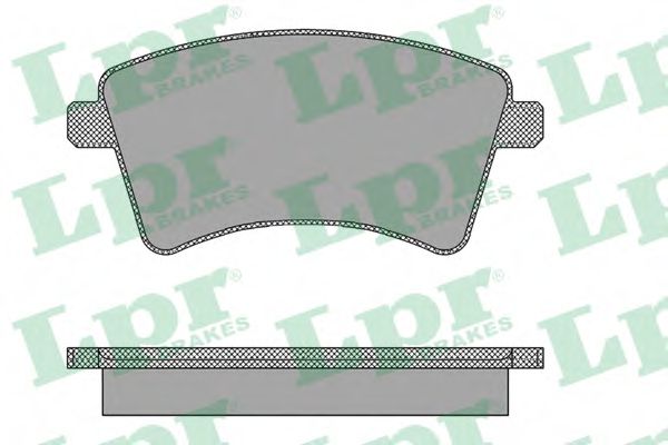 Тормозные колодки LPR 05P1465