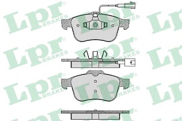 Тормозные колодки LPR 05P1470