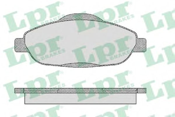 Тормозные колодки LPR 05P1471