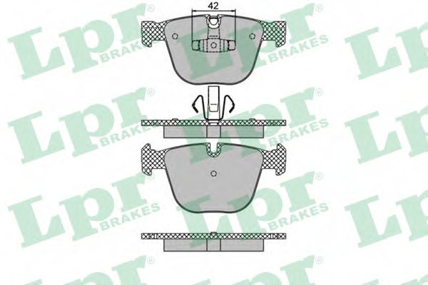 Тормозные колодки LPR 05P1473