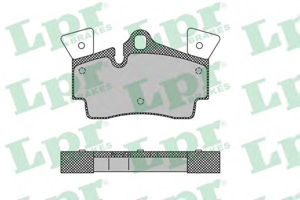 Тормозные колодки LPR 05P1482