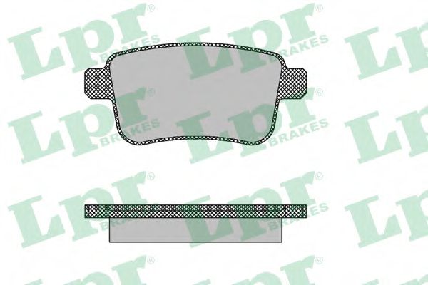 Тормозные колодки LPR 05P1487