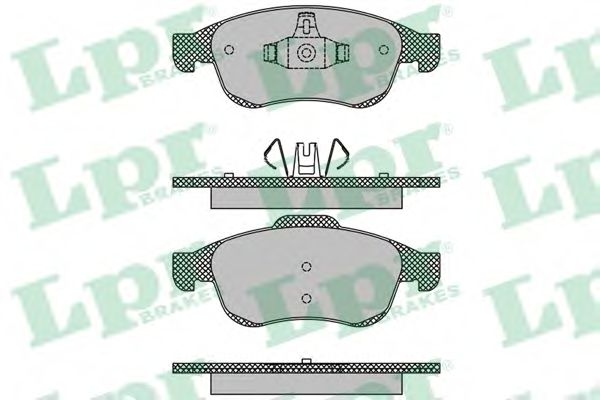 Тормозные колодки LPR 05P1493