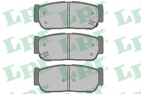 Тормозные колодки LPR 05P1504