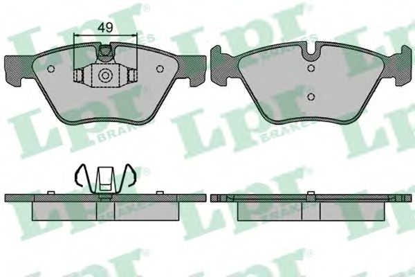 Тормозные колодки LPR 05P1511