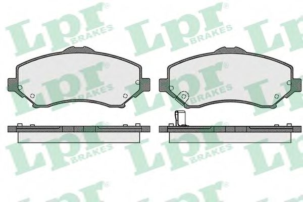 Тормозные колодки LPR 05P1548