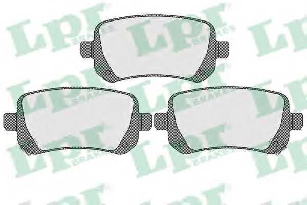 Тормозные колодки LPR 05P1550