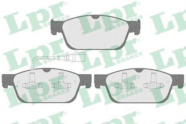 Тормозные колодки LPR 05P1551