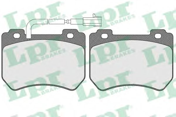 Тормозные колодки LPR 05P1552