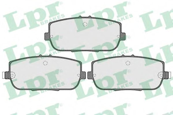 Тормозные колодки LPR 05P1554