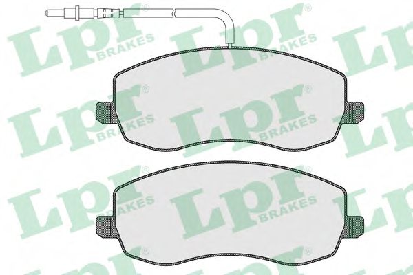 Тормозные колодки LPR 05P1557