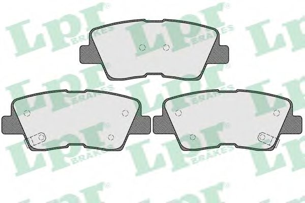 Тормозные колодки LPR 05P1558