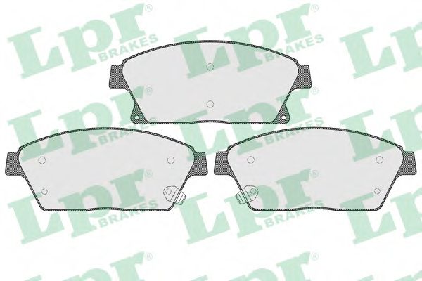 Тормозные колодки LPR 05P1562
