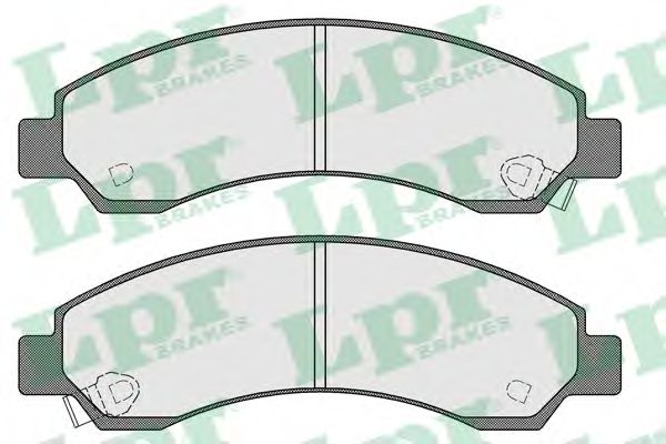 Тормозные колодки LPR 05P1568