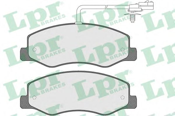 Тормозные колодки LPR 05P1570