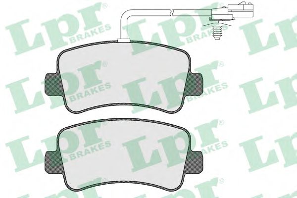 Тормозные колодки LPR 05P1578
