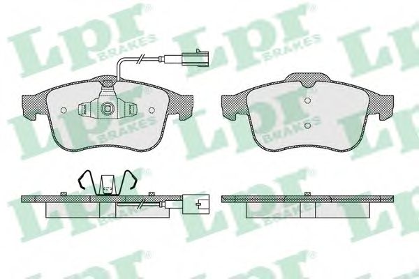 Тормозные колодки LPR 05P1612