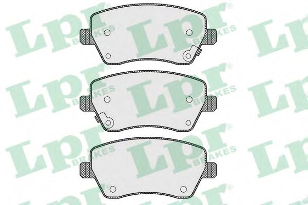 Тормозные колодки LPR 05P1621