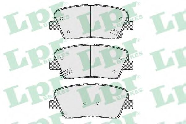 Тормозные колодки LPR 05P1625